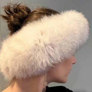 Vintage fur headband